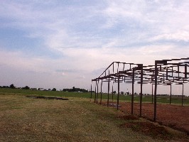 East truss - Looking south