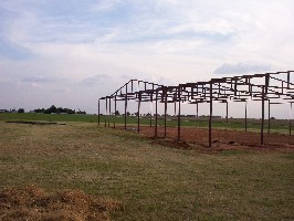 East truss - Looking south