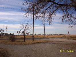 Facing southwest - looking toward SPS